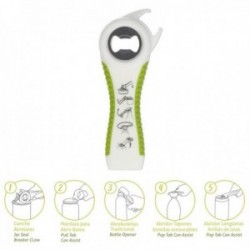 Abre Latas / Botellas / Botes Multifunción 5 en 1