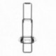 Carretilla Plegable Metalica De Carga - Porta Maletas Con Cuerda Elastica