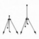 Tripode Para Aspersores Altura Regulable 55/90 cm. Tomas agua 1/2". Acero