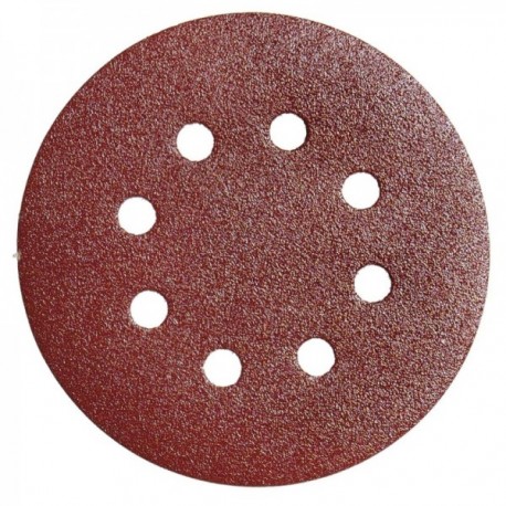 Lija Recambio Velcro Para Lijadoras Excentricas Disco 125 Ø Con Agujeros