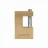 Candado Cuadrado Latón Persiana Ancho 70 mm. Alta Seguridad, Antirrobo Puertas,
