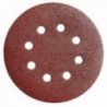 Lija recambio velcro disco Ø 125 mm. con agujeros grano 240