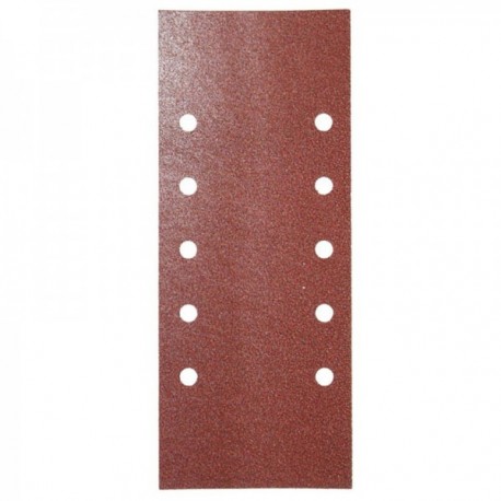 Lija Recambio Con Velcro 115x280 mm. con Agujeros Grano 120 (10 Piezas)