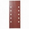 Lija Recambio Con Velcro 115x280 mm. con Agujeros Grano 120 (10 Piezas)