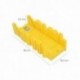 Guia Ingletes Plastico 10,5x 30 cm. Caja Ingletes, Caja Sierra Ingletadora, Guia Ingletadora. 3 Angulos