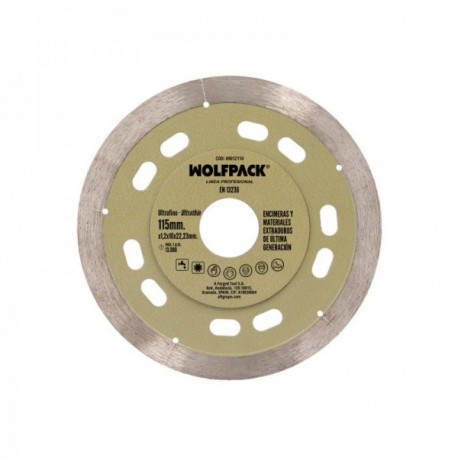 Disco Diamante Ø 115 mm. Materiales de Ultima Generación. Segmento de 10 mm.