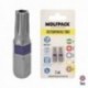 Puntas Destornillador Torx 30 Inviolable (2 Piezas). Acero S2 al Cromo Vanadio. Puntas Hexagonales, Destorpuntas,
