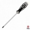 Destornillador Phillips Acero S2 Mango TPR Bimaterial. Medida PH 2 x Ø 6,0 x 150 mm. DIN5262.