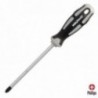 Destornillador Phillips Acero S2 Mango TPR Bimaterial. Medida PH 3 x Ø 8,0 x 150 mm. DIN5262.