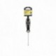 Destornillador Plano Vaciado Acero S2 Mango TPR Bimaterial. Medida 0,5 x Ø 3,0 x 75 mm. DIN5265