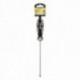 Destornillador Plano Vaciado Acero S2 Mango TPR Bimaterial. Medida 1,0 x Ø 5,0 x 150 mm. DIN5265