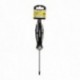 Destornillador Torx Inviolable Acero S2 Mango TPR Bimaterial. Medida T27 x Ø 6,0 x 100 mm.