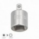 Adaptador Reductor 1/2" Hembra A 1/4" Macho. Acero Cromo Vanadio, Aristas Redondas, Reductor Carraca,