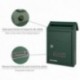 Buzon Exterior 205 x 300 x 70 mm. Verde