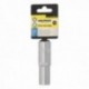 Llave Vaso 1/2" Hexagonal Larga 13 mm. Perfil de 6 caras. Acero Cromo Vanadio, Aristas Redondas