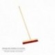 Cepillo Barrendero Industrial Fibra Suave PVC. Soporte Polipropileno 50 cm. (Sin Mango)