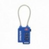 Candado Seguridad Equipaje Tsa 3 Digitos Con Cable Acero. Candado Combinación, Maleta, Viaje, Mochilas, Seguridad