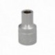Llave Vaso 1/2" Hexagonal 8 mm. Perfil de 6 caras. Acero Cromo Vanadio, Aristas Redondas