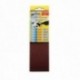 Lija Recambio Para Lijadoras De Banda 75x457 mm. Grano 120 (Pack 3 Piezas)