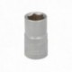 Llave Vaso 1/2" Hexagonal 15 mm. Perfil de 6 caras. Acero Cromo Vanadio, Aristas Redondas