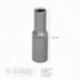 Llave Vaso 1/2" Hexagonal Larga 10 mm. Perfil de 6 caras. Acero Cromo Vanadio, Aristas Redondas