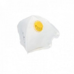 Mascarilla Respiratoria FFP2 Con Valvula. Plegable (20 Unidades) Envasadas Individualmente