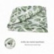 Cortina Ducha Hojas Verdes 180x200 cm. Impermeable