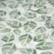 Cortina Ducha Hojas Verdes 180x200 cm. Impermeable