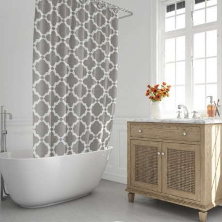 Cortina Ducha Vintage 180x200 cm. Impermeable