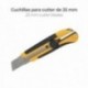 Hoja Cutter 25 mm. (Estuche 10 Piezas) Acero Sk5