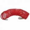 Manguera Espiral Aire Comprimido 15 Metros Adaptador Rápido.
