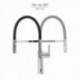 Monomando Fregadero Flexible Con Soporte Grifo Flexible Chorro Aireado, Chorro Rociado. Grifo Cocina, Grifo Alto,Grifo Fregadero