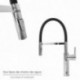 Monomando Fregadero Flexible Con Soporte Grifo Flexible Chorro Aireado, Chorro Rociado. Grifo Cocina, Grifo Alto,Grifo Fregadero