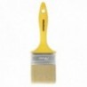 Paletina Profesional Cerda Blanca Ancho 70 mm. Cerdas Naturales Mango Plastico Ergonomico, Brocha Pintor, Pincel Pintura