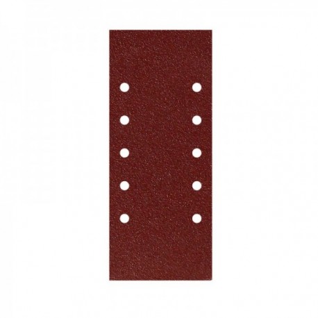 Lija Recambio Con Velcro 115x280 mm. con Agujeros Grano 180 (10 Piezas)