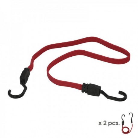 Pulpo De Goma Plano Reforzado 1,5 metro (2 unidades) 100% Latex, Capacidad Amarre 200 Newtons Gomas Elasticas, Cuerda Elastica,