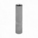 Llave Vaso 1/4" Hexagonal Larga 8 mm. Perfil de 6 caras. Acero Cromo Vanadio, Aristas Redondas