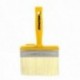 Brocha Profesional Techos 140x40 mm. Cerda Blanca. Mango Ergonomico, Con Gancho. Brocha Pintura, Brocha Pintor Profesional