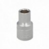 Llave Vaso 1/2" Hexagonal 11 mm. Perfil de 6 caras. Acero Cromo Vanadio, Aristas Redondas
