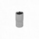 Llave Vaso 1/4" Hexagonal 7 mm. Perfil de 6 caras. Acero Cromo Vanadio, Aristas Redondas