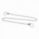 Cadena De Bolas 380 mm. Cadena Para Tapon Lavabo, Cadena Tapon Fregadero,