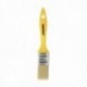 Paletina Profesional Cerda Blanca Ancho 30 mm. Cerdas Naturales Mango Plastico Ergonomico, Brocha Pintor, Pincel Pintura