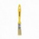 Paletina Profesional Cerda Blanca Ancho 20 mm. Cerdas Naturales Mango Plastico Ergonomico, Brocha Pintor, Pincel Pintura