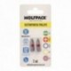 Puntas Largas Destornillador Phillips Nº 2 (2 Piezas). Acero S2 al Cromo Vanadio. Puntas Hexagonales, Destorpuntas,