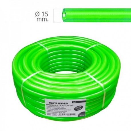 Manguera Latflex Ã˜ 15 mm. - 5/8" Rollo 50 Metros Manguera Jardin, Manguera Riego, Manguera Reforzada,