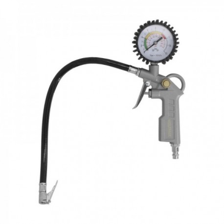 Pistola Para Inflado De NeumÃ¡ticos Con Manometro, Inflador de Neumaticos, Pistola Aire Comprimido Neumaticos, Pistola Compresor