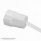 Base Schuko 2 Polos Con Toma Tierra. 16 Amperios Color Blanco