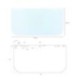 Protector Facial Con Arnes Ajustable Pantalla Policarbonato 390x200 mm. visera Seguridad, Anti Impactos, Casco Desbrozadora