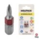 Puntas Largas Destornillador Phillips Nº 0 (2 Piezas). Acero S2 al Cromo Vanadio. Puntas Hexagonales, Destorpuntas,