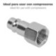 Racor Rapido Hembra 1/4" (Granel)
